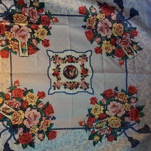 Vintage AVON Floral Sweet Reflections Scarf